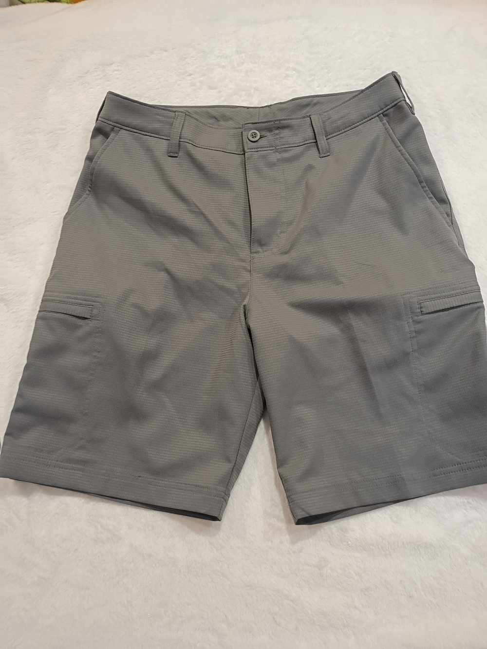 Champion Men's Olive Green Casual Shorts